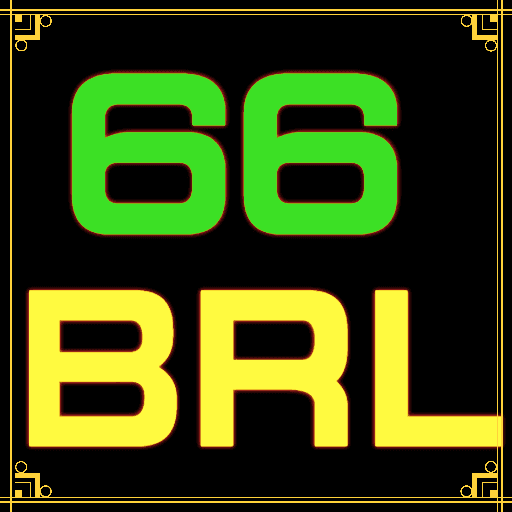 Imagem promocional da 66BRL mostrando a plataforma e suas vantagens